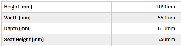 Cirrus - Highchair - Onset Veneer Back