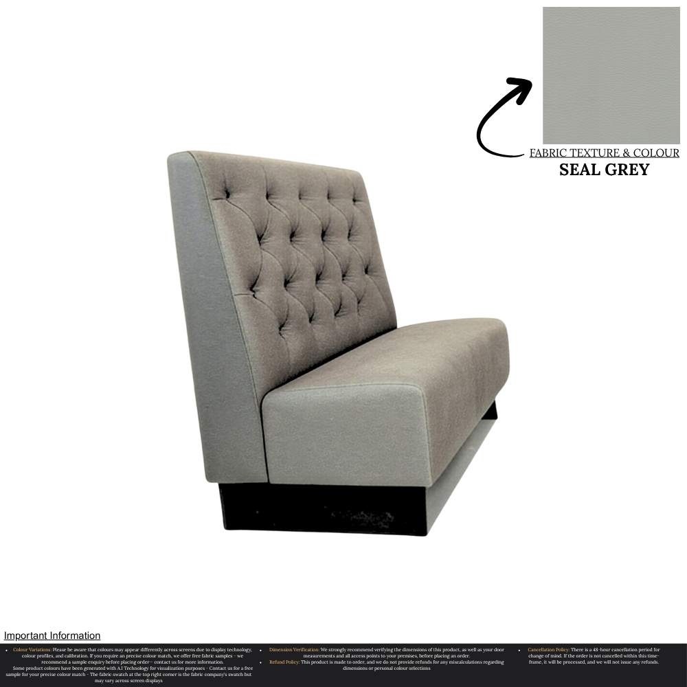 D/Buttoned Back Single - 1100 High