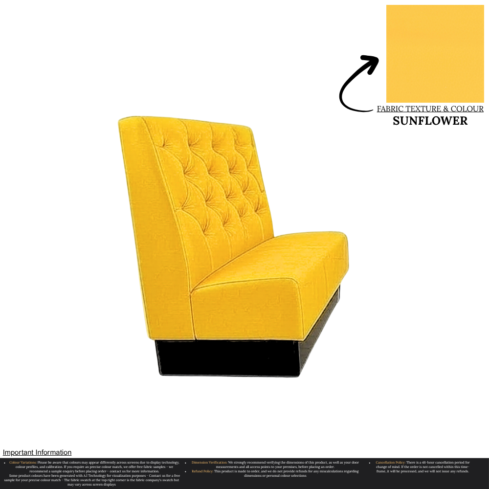 D/Buttoned Back Single - 1000 High