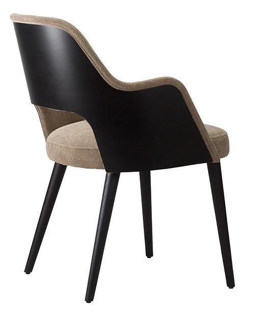 Opal CO Armchair - Onset Veneer Back
