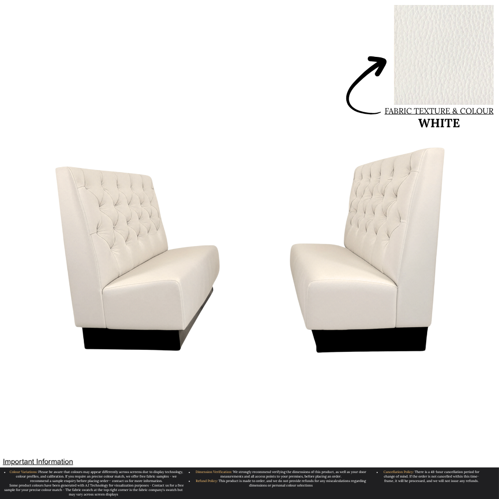 D/Buttoned Back Double - 1200 High