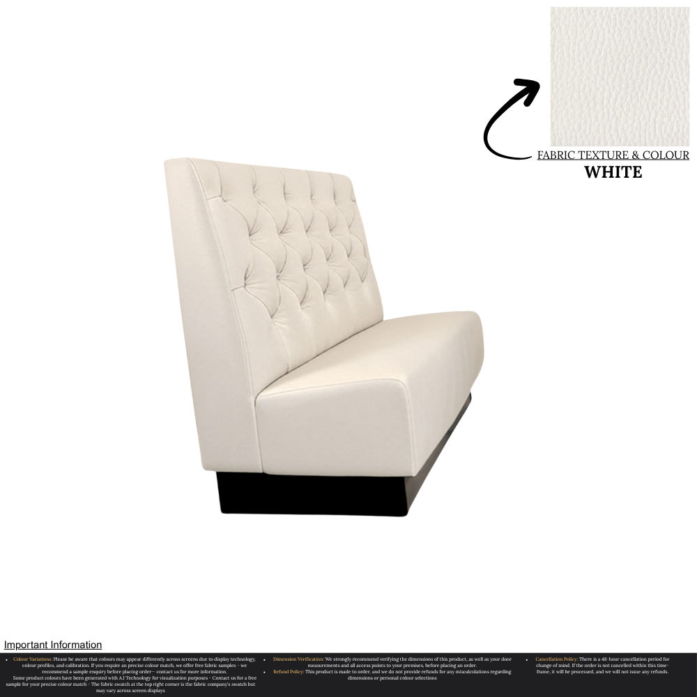 D/Buttoned Back Single - 1100 High