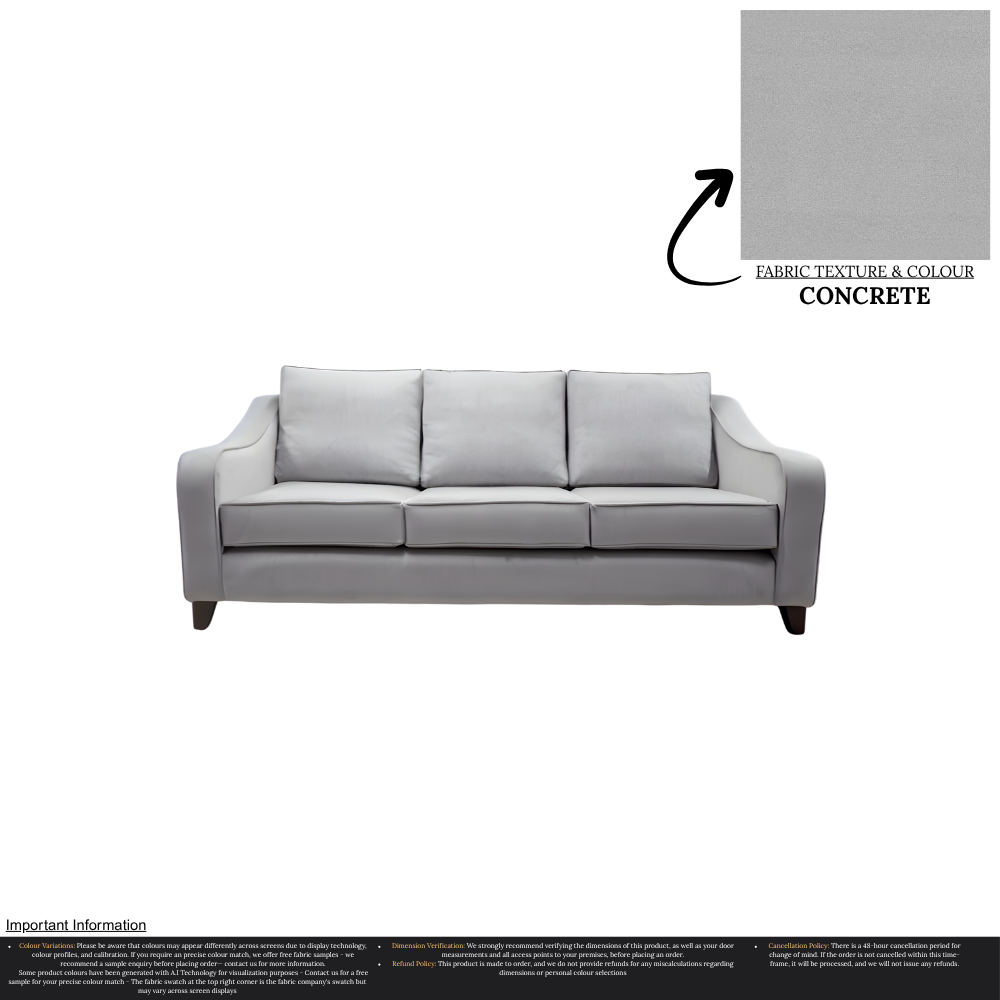 Tama 3 Seater